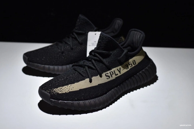 Black Green 350 Core Yeezy V2 Boost BY9611 Adidas 0730